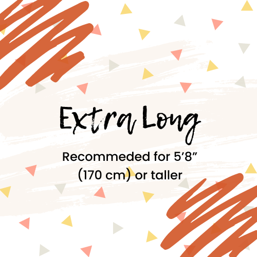 Extra Long (Recommended for taller individuals)